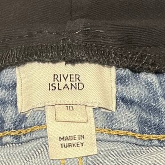 River Island Maternity Jeans Womens Denim Size US 6R UK 10R - Picture 10 of 14